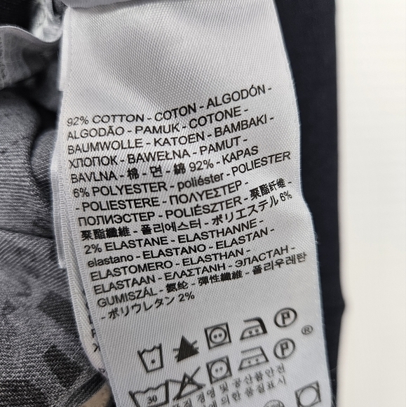 Levis Jeans Made & Crafted Size 27 High Waist Skinny Zippered Leg Dark Wash NWT - Picture 9 of 16